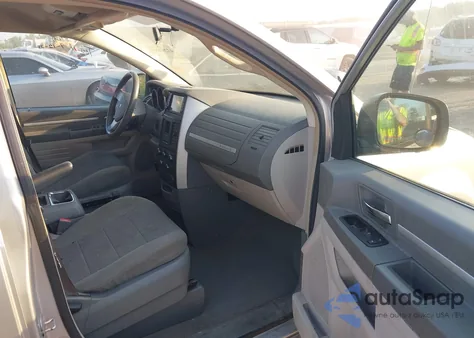 2008 Dodge Grand Caravan Sxt из США, поврежденный, VIN 1D8HN54P48B163468